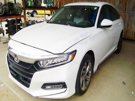 2018 HONDA ACCORD, WHITE, 1.5L TURBO, AT,  A26270